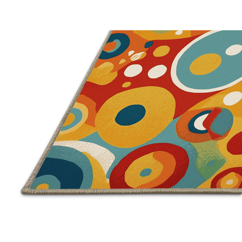 Flashy Jive Rug, Rectangle 5' x 8'