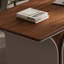 Bureau rectangulaire en bois manufacturé brun noisette-1453675541-1453675627