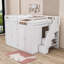 Lit mezzanine double avec tiroirs Jebidiah Kids-1540473649