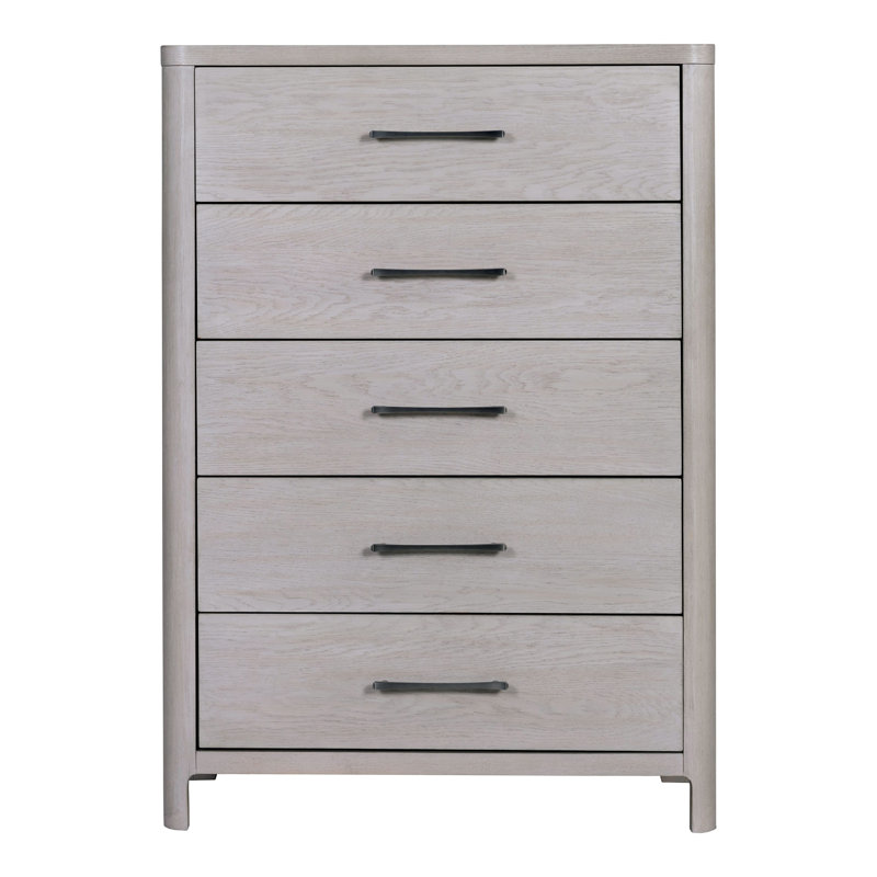 Commode 5 tiroirs en bois massif Achen