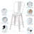 Frese Iron Counter Stool with Steel Frame-1269518361