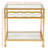 Glass Top End Table-36520650
