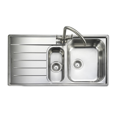 Oakland Double Bowl Inset Kitchen Sink