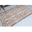Tapis de couloir vintage beige turc Anatolian