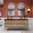 Vickye 72" Double Sink Bathroom Vanity Set-1250094442