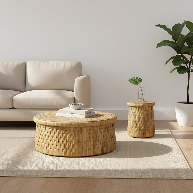 Palmera Drum Coffee Table