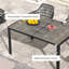 Console en bois d'acacia, meubles d'entrée pour le salon, mobilier d'extérieur intérieur