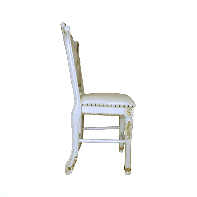 Ensemble de 2 chaises à hauteur de comptoir Vendome 