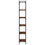 Adeife 188cm H x 30cm W Metal Standard Bookcase-747873591-747873585