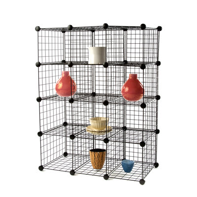Unité de rangement en fil H 40 po x l 30 po x P 16 po