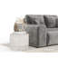 Two-seater square arms loveseat sofa-205228400