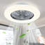 Machell 19.7'' Ceiling Fan with LED Lights