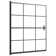 45.7'' W 55.1'' H Framed Rectangle Shower Enclosure