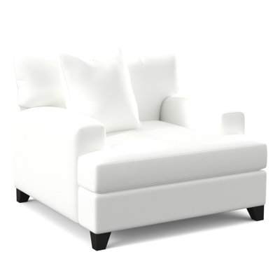 Fauteuil en polyester l 48 po Zani