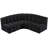 Hirah Upholstered Curved Sectional Reversible-89266556
