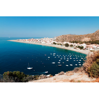 Mediterranean Coast - Wrapped Canvas Print