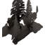Deer Through The Trees Table Lamp