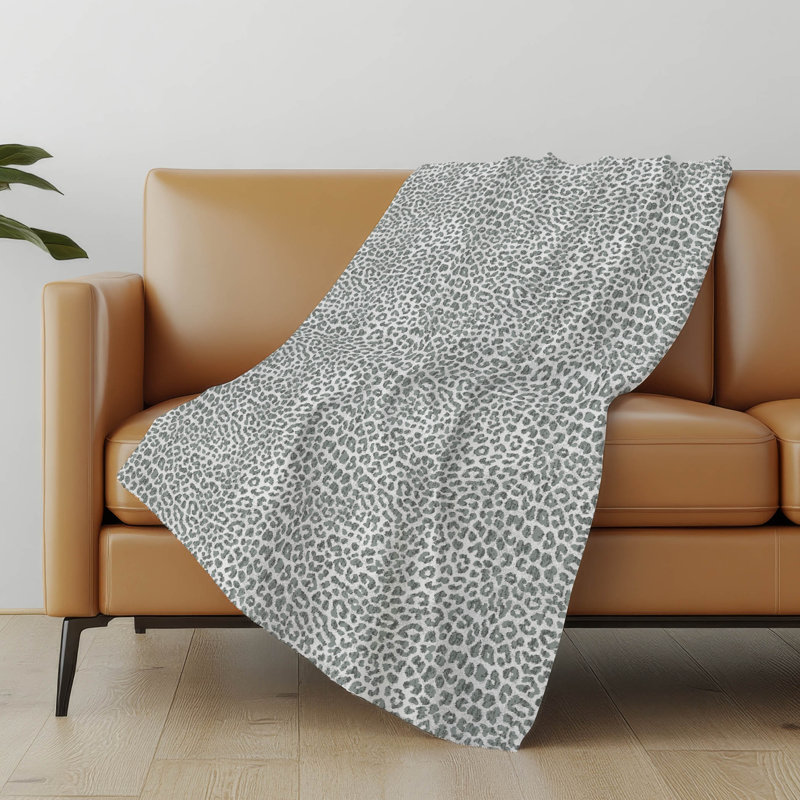 Jeté en sherpa Addison, Gris