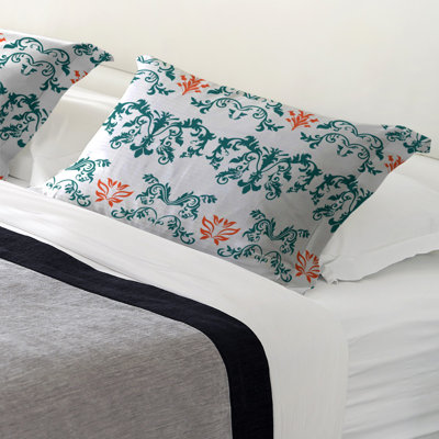 Football Baroque Pattern Pillow Sham
