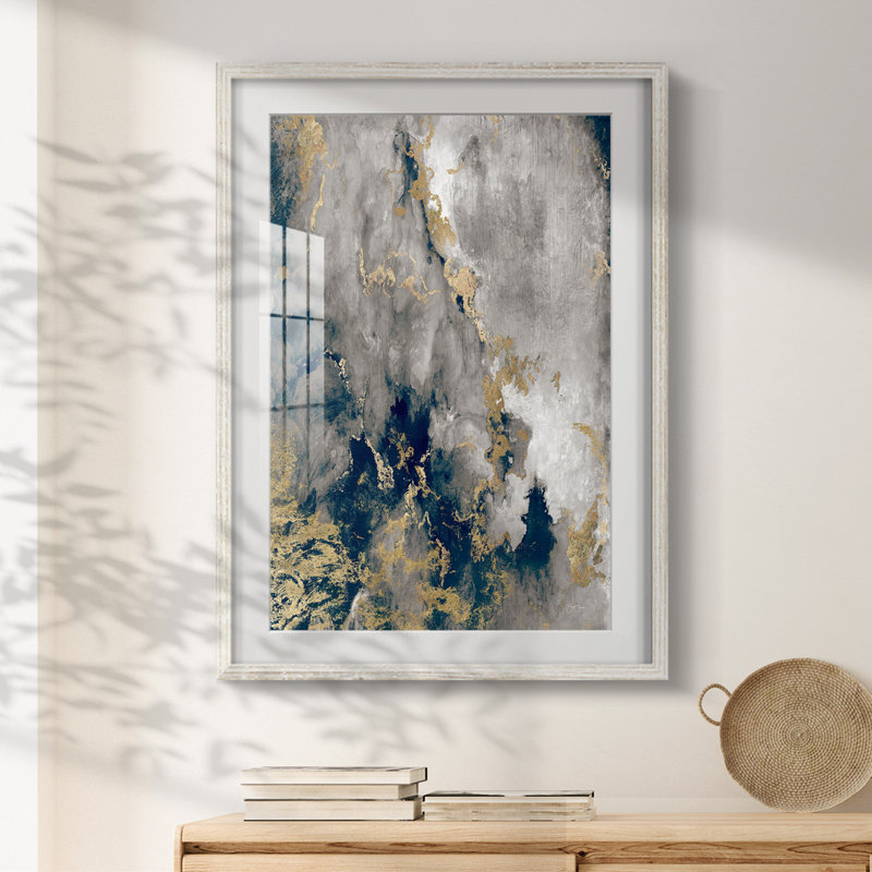 Chemin Hudson - impression encadrée, H 28,5 po x l 20,5 po, Blanc