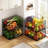Jksmart Xxl Stackable Wire Baskets With Handles For Pantry Storage And Organization,fruit And Vegetable Basket With Name Plates,metal Storage Bins For Snack Can Fruit Veggies