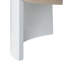Table basse en chêne et blanc Zoma