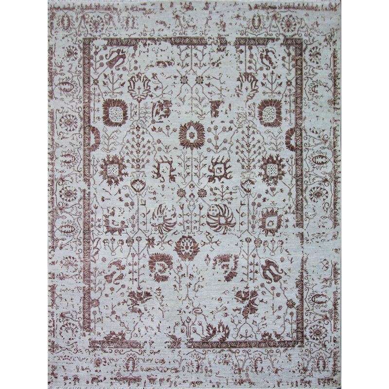 Floral Area Rug, Rectangle 8' x 10'