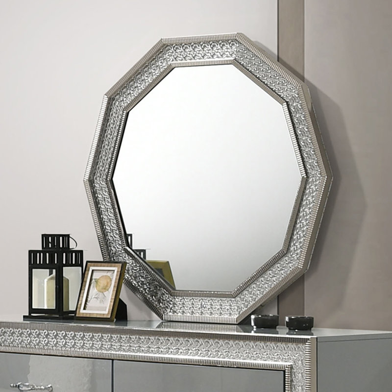 Miroir de style wagon Wililmer