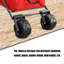 Chariot de jardin pliant sur mesure
