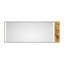 Miroir de salle de bain 96 po x 36 po à DEL, fixation murale, dossier, brouillard, grande mémoire réglable, meuble-lavabo à cadre en aluminium noir mat, fixation, avec mémoire (96 po x 36 po)-1693839332-1693839352