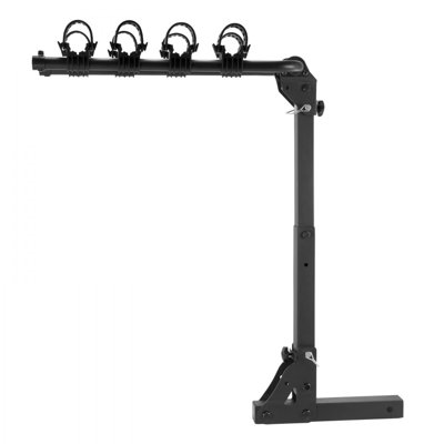 Hitch Mount Bike Rack, 4-Bike Carrier Rack, 150 LBS Capacity Bike Rack Hitch for 2-inch Receiver