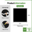 Carreau de plafond décoratif lisse 12 pi. 2 pi. X 2 pi. Fasarxiu 12 pi.-97962570