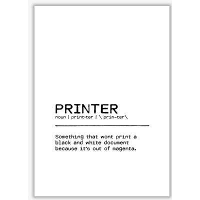 Printer - Print