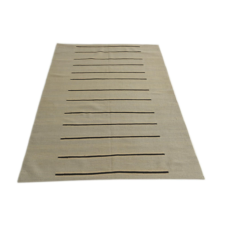Tapis bleu clair 4 x 6 Pinkerton