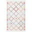Tapis 100% coton tissé à plat 31,5 po x 59,1 po | Sans velours, 2,4 lb / pi2 | Lavable à la machine à 86 ° F, facile à nettoyer avec aspirateur et détachant | Tapis élégant et durable pour le salon, la chambre à coucher et le vestibule-794966980