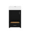 Meuble-lavabo simple 20,28 po avec lavabo en céramique-413874492