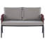 Velazco Metal 4 - Person Seating Group with Cushions