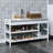 Vilmos 7 Pair Shoe Storage Bench in Natural, Brown or White Bamboo-880563177