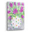 «Polka Dot Mauve» par Estelle Grengs, art mural en verre acrylique, 16 po x 24 po-214990532