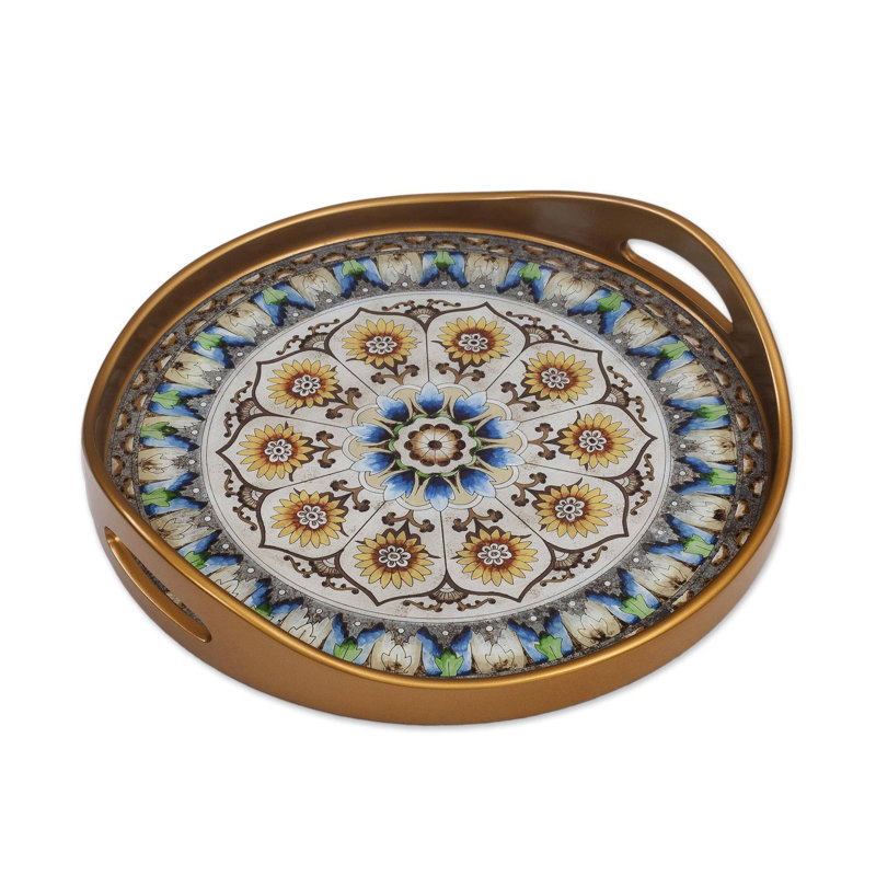 Plateau de coiffeuse Stannards Andean Mandala