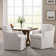 Set Of 2 Upholstered Troy With Casters