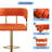 Bar Stools PU Leather Swivel Counter Stools with Backs-107184480