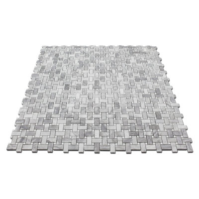 BASKET WEAVE ARGENTO W/ DOLOMITE HONED