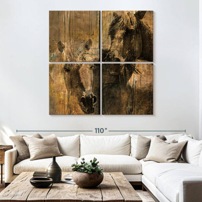 Brampt chevaux gris anthracite