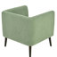 Fauteuil club, fauteuil en chenille et structure avec rembourrage en mousse et bois massif-1974601983