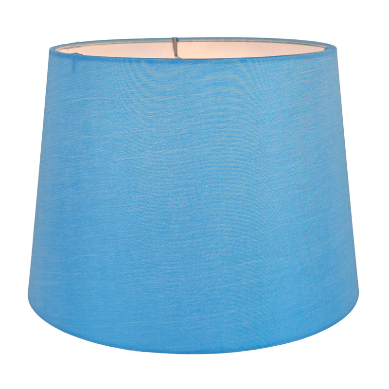 Abat-jour, Bleu, 9 po en haut x 11 po en bas x 8 po en pente