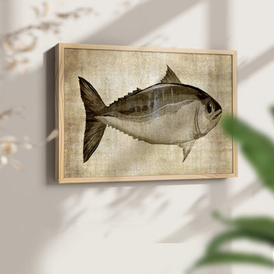 Big Catch I -Framed Print - Restickable