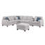 Canapé modulaire avec repose-pieds Sam