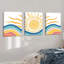 3 Piece Wrapped Canvas Print