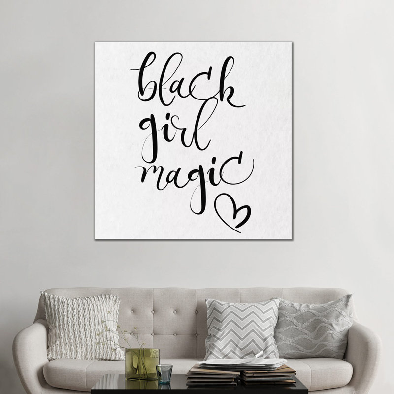«Black Girl Magic III» par Nikki Chu - impression, Toile tendue, H 48 po x l 48 po x P 1,5 po
